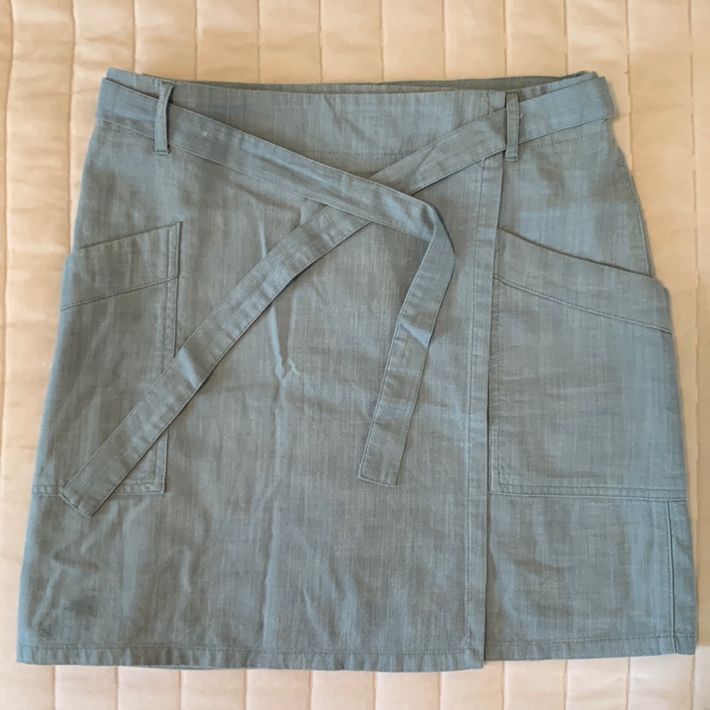 Cross Skirt, light blue, worn twice